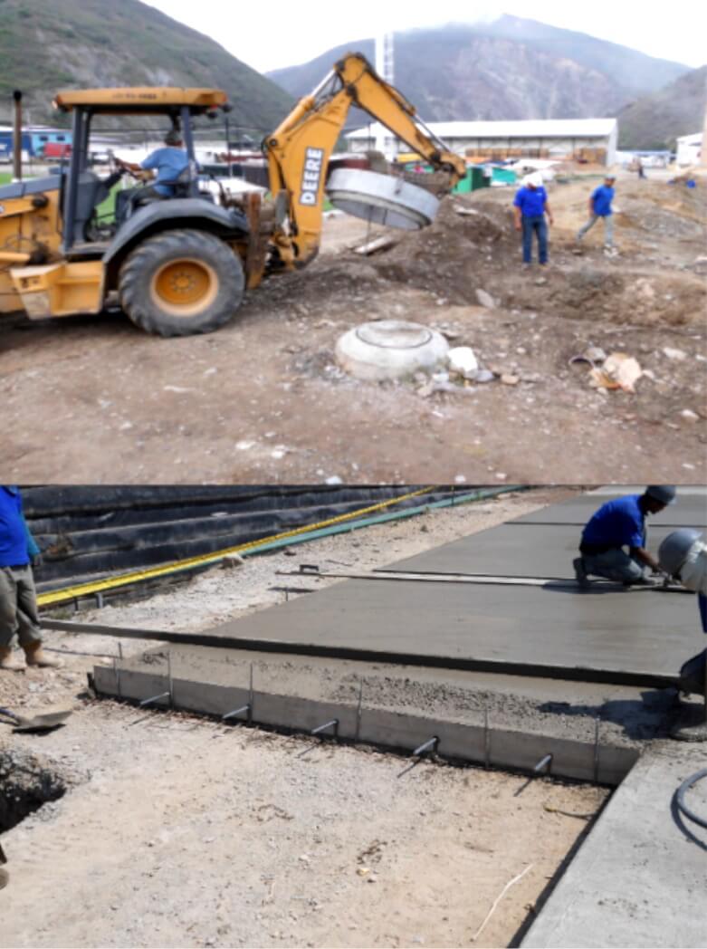 OBRAS CIVILES PAVIMENTACIÓN FASE II -CENTRO DE PRODUCCIÓN DE SEMILLA-PLLG
